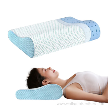 Drilled High-low pillow memory foam